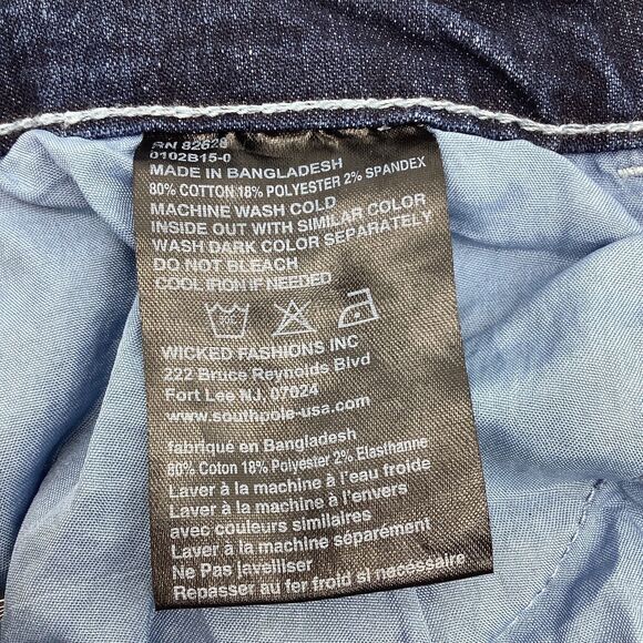 Southpole Mens Skinny Active Flex Jeans Size 32 x‎ 30 NWT - Picture 11 of 12